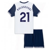 Dres Tottenham Hotspur Dejan Kulusevski #21 Domáci pre deti 2024-25 Krátky Rukáv (+ trenírky)